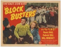 8d019 BLOCK BUSTERS TC 1944 The East Side Kids, Leo Gorcey, Huntz Hall, sexy Roberta Smith, rare!