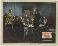 8d304 CAPTAIN FROM CASTILE LC #5 1947 Tyrone Power & Ceasr Romero in confrontation in dining room!