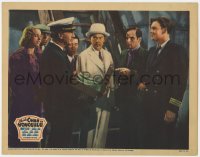 8d324 CHARLIE CHAN IN HONOLULU LC 1938 Asian Sidney Toler by captain holding suitcase full of cash!