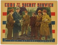 8d336 CODE OF THE SECRET SERVICE LC 1939 Ronald Reagan & government agents catch the counterfeiter!