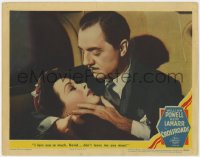 8d359 CROSSROADS LC 1942 sexy Hedy Lamarr asks William Powell to not leave her anymore!