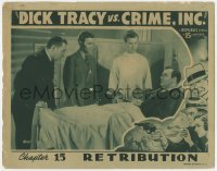 8d388 DICK TRACY VS. CRIME INC. chapter 15 LC 1941 Ralph Byrd as Chester Gould's detective w/doctor!