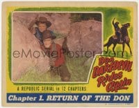 8d403 DON DAREDEVIL RIDES AGAIN chapter 1 #8 LC 1951 serial, Lane Bradford, Return of the Don!