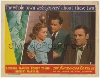 8d430 ENCHANTED COTTAGE LC 1945 close up of Robert Young, Dorothy McGuire & Herbert Marshall!