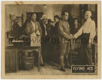 8d455 FLYING ACE LC 1926 all-black aviation movie, Lawrence Criner, Kathryn Boyd, bad guys caught!