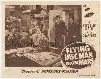 8d460 FLYING DISC MAN FROM MARS chapter 6 LC 1950 Walter Reed, Craven & Lauter, Perilous Mission!