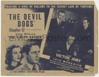 8d060 GREEN ARCHER chapter 12 TC 1940 from Edgar Wallace story, Victor Jory, The Devil Dogs!