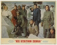 8d566 ICE STATION ZEBRA LC #2 1969 Rock Hudson & crew await the Russian task force's arrival!