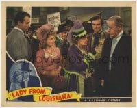 8d625 LADY FROM LOUISIANA LC 1941 John Wayne, pretty Ona Munson, Henry Stephenson & Helen Westley!