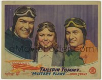 8d714 MYSTERY PLANE LC 1939 portrait of Trent as Tailspin Tommy, Marjorie Reynolds & Milburn Stone!