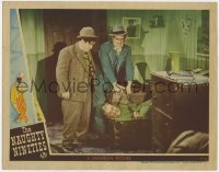 8d715 NAUGHTY NINETIES LC 1945 Bud Abbott & Lou Costello find Joe Sawyer crammed into a trunk!
