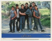 8d738 OUTSIDERS LC #5 1982 Coppola, S.E. Hinton, Howell, Dillon, Macchio, Swayze, Lowe, Estevez