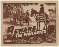 8d135 PERILS OF THE ROYAL MOUNTED chapter 4 TC 1942 Columbia RCMP serial, Beware the Vigilantes!