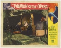8d752 PHANTOM OF THE OPERA LC #5 1962 great image of disfigured Herbert Lom at his pipe organ!