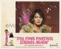 8d753 PINK PANTHER STRIKES AGAIN LC #2 1976 best close up of sexy Lesley-Anne Down in fur coat!