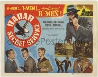 8d142 RADAR SECRET SERVICE TC 1950 John Howard, Adele Jergens, science vs. crime!