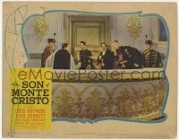 8d848 SON OF MONTE CRISTO LC 1940 George Sanders & Louis Hayward with swords fighting on balcony!