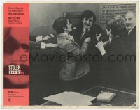 8d857 STOLEN KISSES LC #8 1969 Francois Truffaut's Baisers Voles, Delphine Seyrig, Leaud!