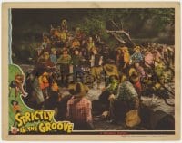 8d864 STRICTLY IN THE GROOVE LC 1942 Ozzie Nelson & cowboys watch band playing by campfire!