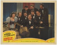 8d865 STRIKE UP THE BAND LC 1940 Judy Garland & band cheer on drummer boy Mickey Rooney!