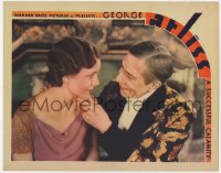 8d866 SUCCESSFUL CALAMITY LC 1932 close up of George Arliss & much younger second wife Mary Astor!