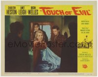 8d920 TOUCH OF EVIL LC #4 1958 Orson Welles, Janet Leigh surrounded by Valentin de Vargas & thugs!