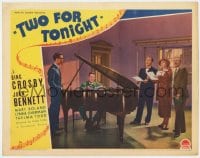 8d929 TWO FOR TONIGHT LC 1935 Bing Crosby, Mary Boland & others singing by grand piano!
