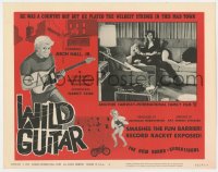 8d969 WILD GUITAR LC #4 1962 Arch Hall Jr. making out w/ sexy woman on couch, Ray Dennis Steckler!
