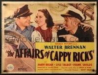 8g460 AFFAIRS OF CAPPY RICKS 1/2sh 1937 directed by Ralph Staub, Walter Brennan, Mary Brian!