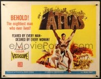 8g479 ATLAS 1/2sh 1961 sexy Barboura Morris, mightiest gladiator Michael Forest!