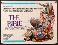 8g506 BIBLE 1/2sh 1967 La Bibbia, John Huston as Noah, Stephen Boyd as Nimrod, Gardner as Sarah!