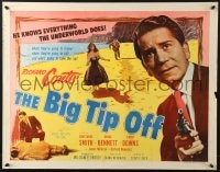 8g512 BIG TIP OFF style B 1/2sh 1955 Richard Conte knows everything the underworld does, film noir!