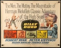 8g515 BILLY BUDD 1/2sh 1962 Terence Stamp, Robert Ryan, mutiny & high seas adventure!