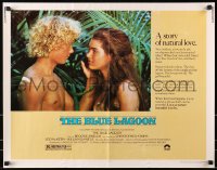 8g531 BLUE LAGOON 1/2sh 1980 sexy young Brooke Shields & Christopher Atkins!