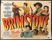 8g537 BRIMSTONE style A 1/2sh 1949 Rod Cameron, Walter Brennan, Adrian Booth, Forrest Tucker