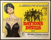8g581 DAYTON'S DEVILS 1/2sh 1968 sexy Lainie Kazan, Rory Calhoun, Leslie Nielsen!