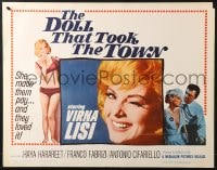 8g604 DOLL THAT TOOK THE TOWN 1/2sh 1965 La Donna del giorno, sexy Virna Lisi, Haya Harareet!