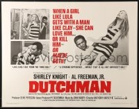 8g607 DUTCHMAN 1/2sh 1967 Anthony Harvey, Shirley Knight, she can love him... Or kill him!