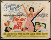 8g639 FOLLOW THE BOYS 1/2sh 1963 Connie Francis sings and the whole Navy fleet swings!