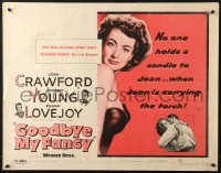 8g664 GOODBYE MY FANCY 1/2sh 1951 no one holds a candle to Joan Crawford & Robert Young!