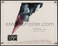 8g713 JAGGED EDGE 1/2sh 1985 great close up image of Glenn Close & Jeff Bridges!