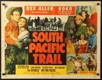 8g906 SOUTH PACIFIC TRAIL style B 1/2sh 1952 Arizona Cowboy Rex Allen & Koko, Miracle Horse of the Movies!