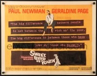 8g916 SWEET BIRD OF YOUTH censored style B 1/2sh 1962 Paul Newman, Page, Tennessee Williams' play!