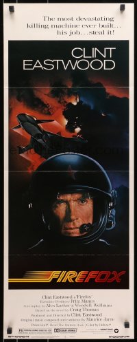 8g114 FIREFOX insert 1982 cool Charles de Mar art of killing machine & Clint Eastwood!