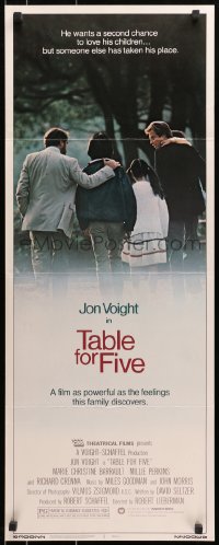 8g357 TABLE FOR FIVE insert 1983 Jon Voight, Richard Crenna, Marie-Christine Barrault