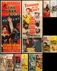 8h264 LOT OF 12 FORMERLY FOLDED INSERTS 1940s-1970s great images from a variety of movies!