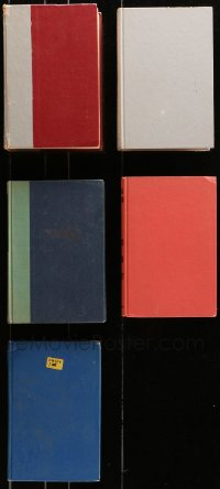 8h095 LOT OF 5 HARDCOVER BOOKS 1950s-1960s a variety of different novels!
