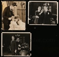 8h423 LOT OF 3 8X10 STILLS FROM SILENT MOVIES 1910s-1920s great scenes from a variety of movies!