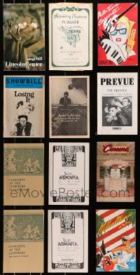 8h426 LOT OF 12 STAGEBILL PLAYBILLS 1980s-1990s images & info from a variety of stage plays!