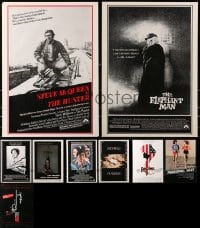 8h291 LOT OF 9 UNFOLDED 17X24 SPECIAL POSTERS 1980s great images from a variety of movies!